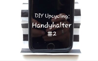 DIY Upcycling: Handyhalter #2
