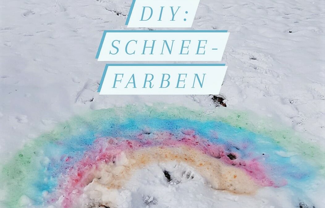 Schneefarben selber machen!